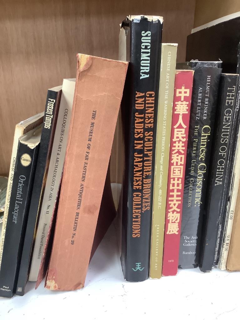 Reference books on Chinese archaic bronzes, cloisonné and lacquer wares